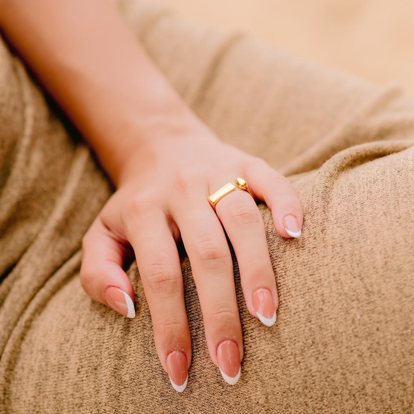 Brava Gold Ring | Kadonza