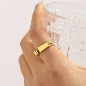 Brava Gold Ring | Kadonza