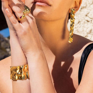 Brava Gold Bangle | Hope